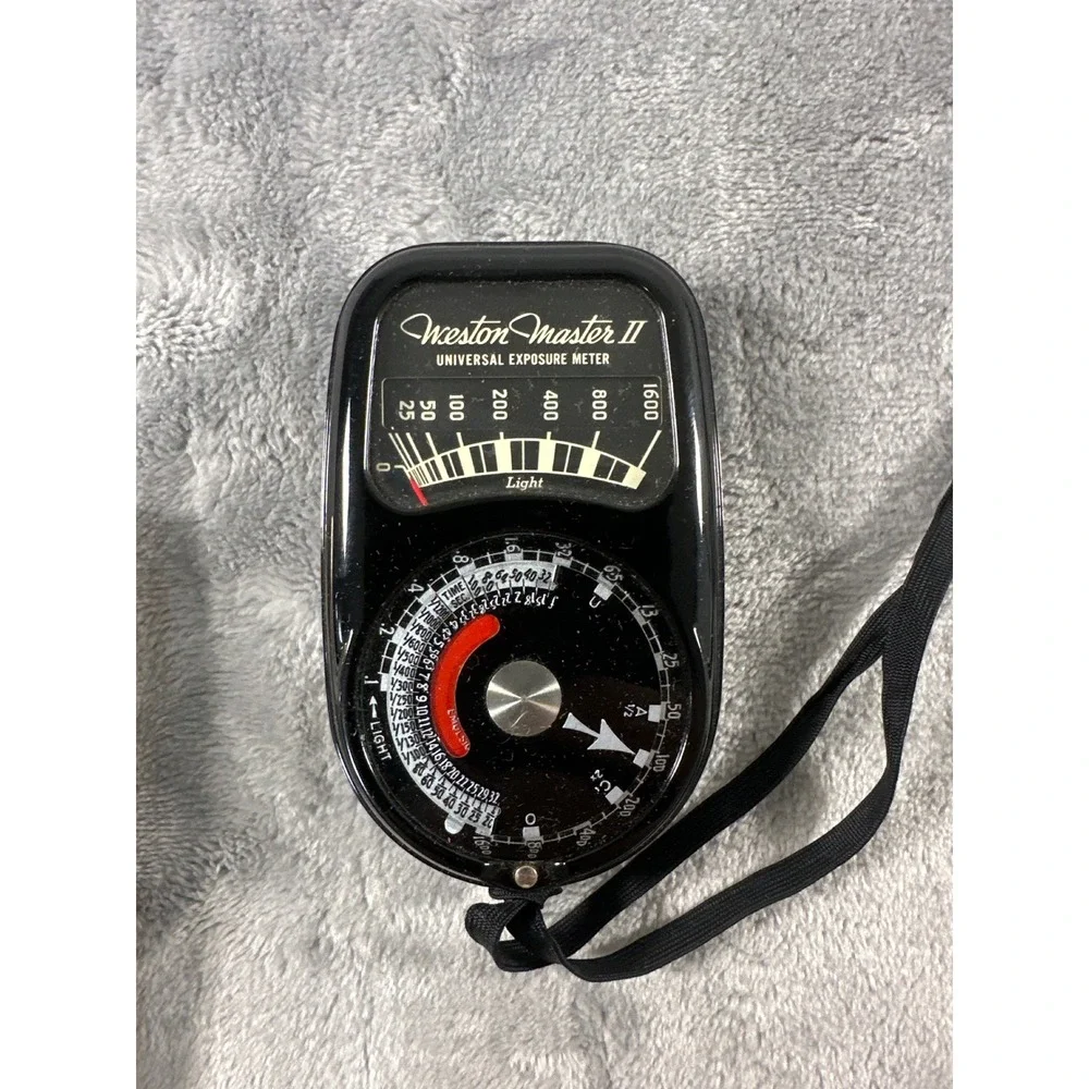 Weston Master II Universal Exposure Meter Model 735 Vintage Analog Light Meter